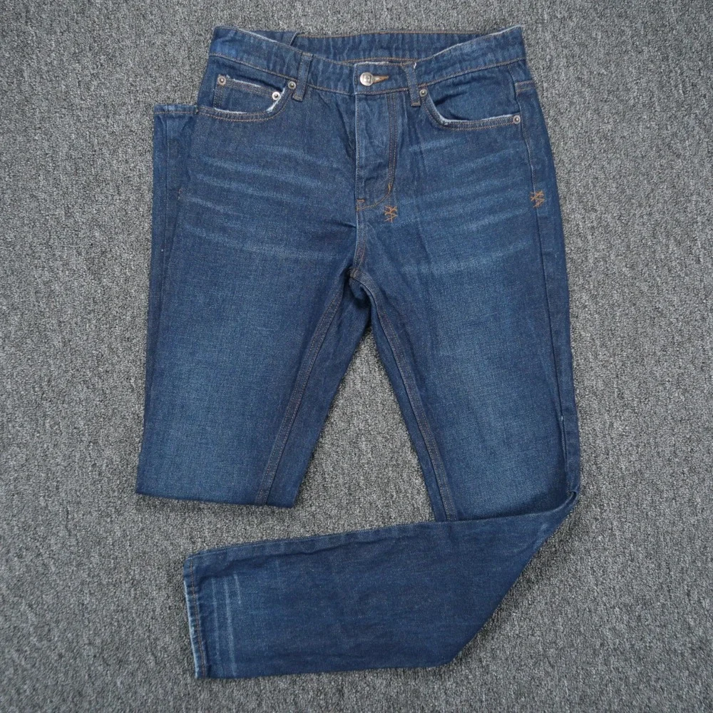 KSUBI Jeans Mens 30x31 Blue Chitch Real Deal Denim Button‎ Fly Tapered